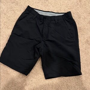 Under Armour Men's Dark Flat Front Shorts